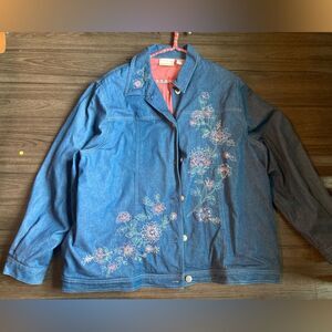 Alfred dunner  jean jacket 20w